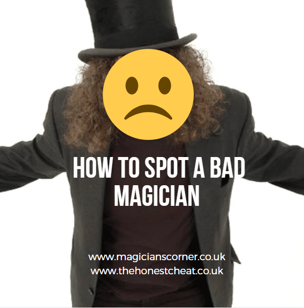 How to spot a bad magician