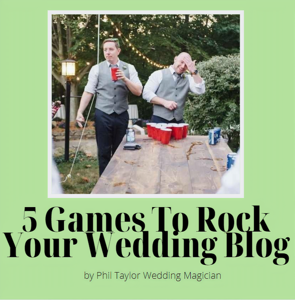 5 Wedding Games That Will Rock Your Big Day