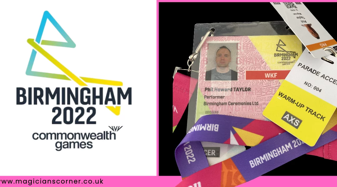 Birmingham Commonwealth Games 2022 (Phil Taylor Magician)
