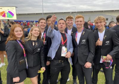 Phil Taylor Performing at the Commonwealth Games