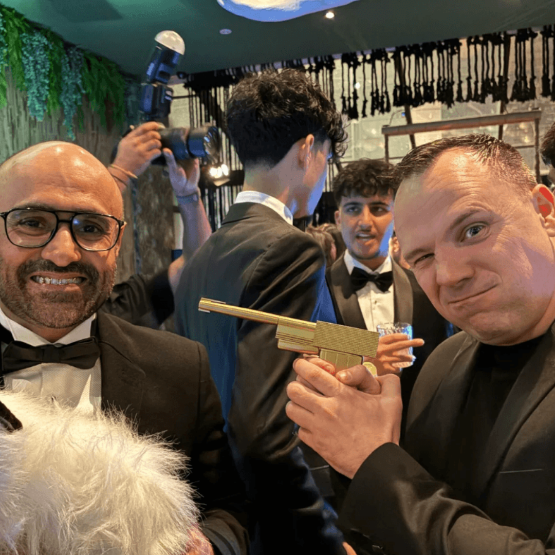 Phil Taylor Magician Perfroming At Barajee 265 Broad Street Birmingham